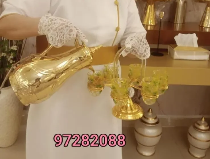 آداب صب القهوة العربية في الدواوين الكويتية