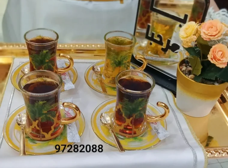 أنواع الشاي والكرك في الضيافة الكويتية